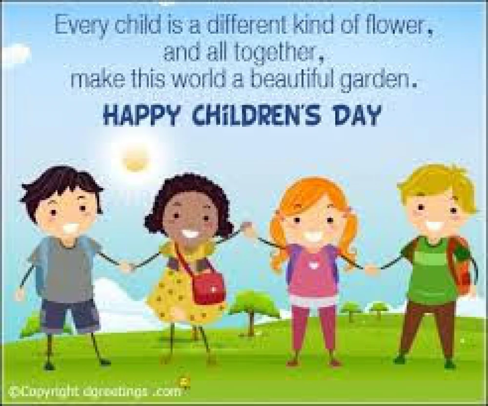 Children are the flowers of our life.